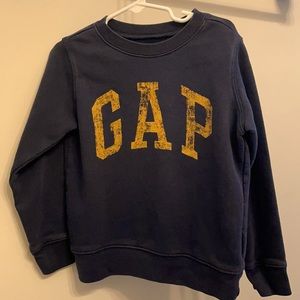 Gap logo blue sweatshirt